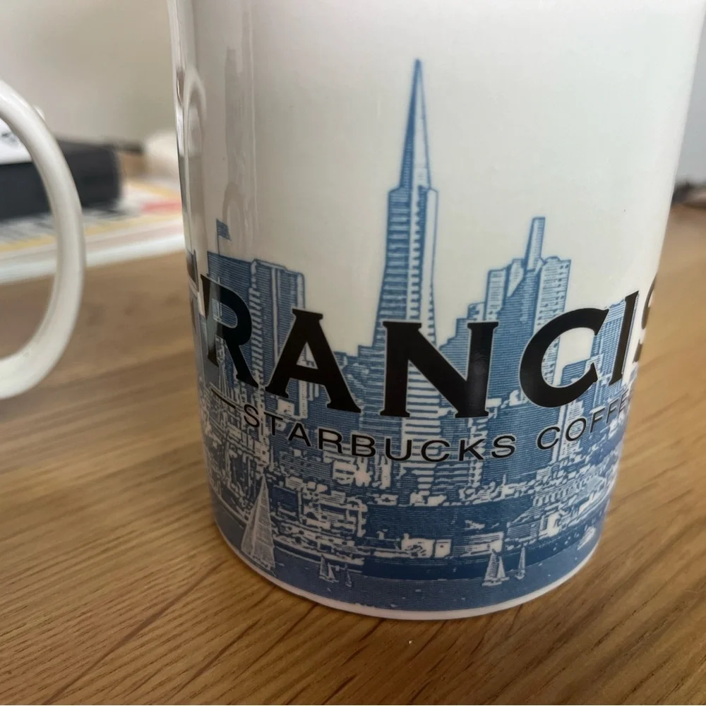 Starbucks Sacramento and San Francisco City Mugs